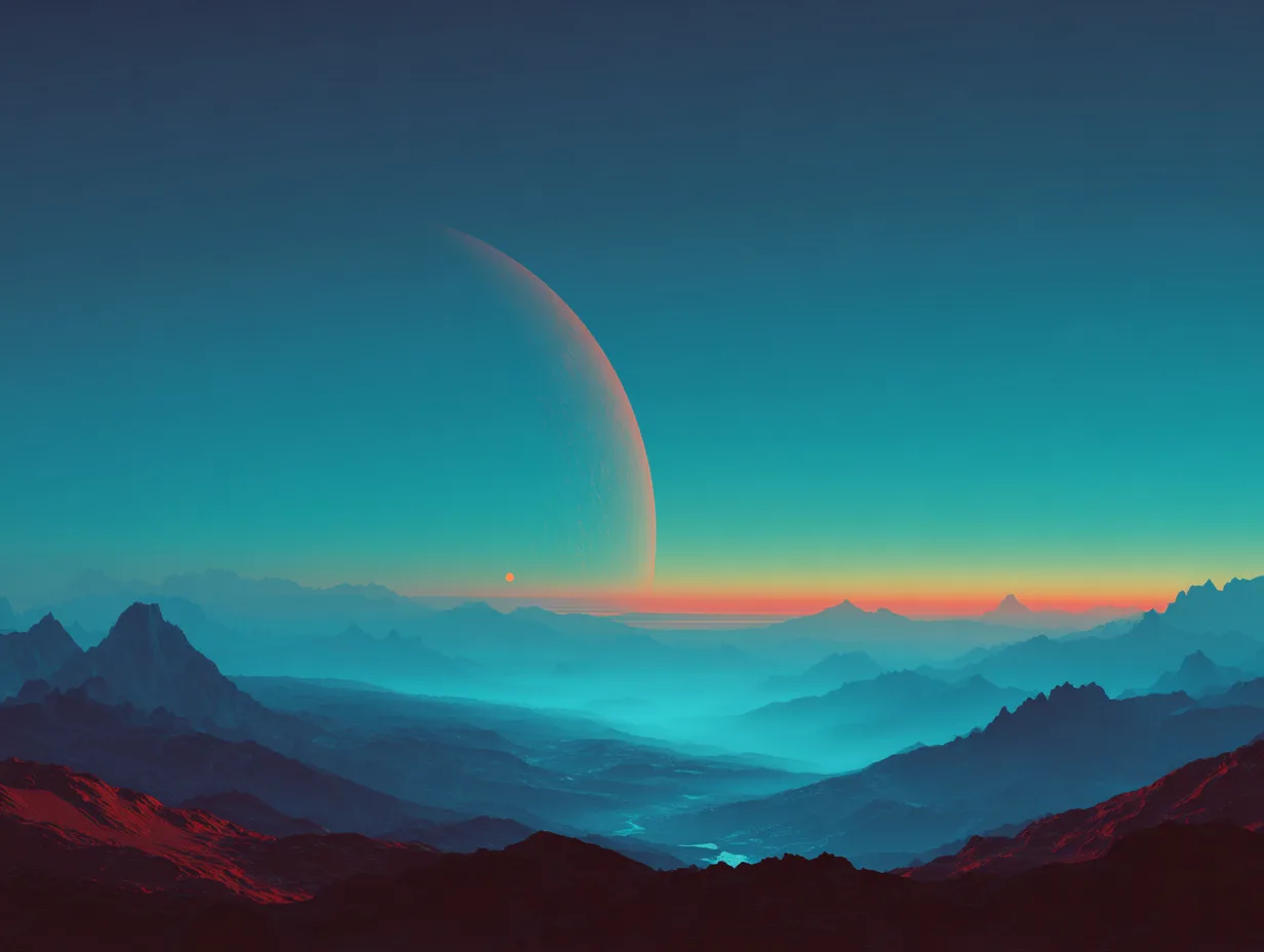 Atmospheric cloudscape artwork for controlled version rollout